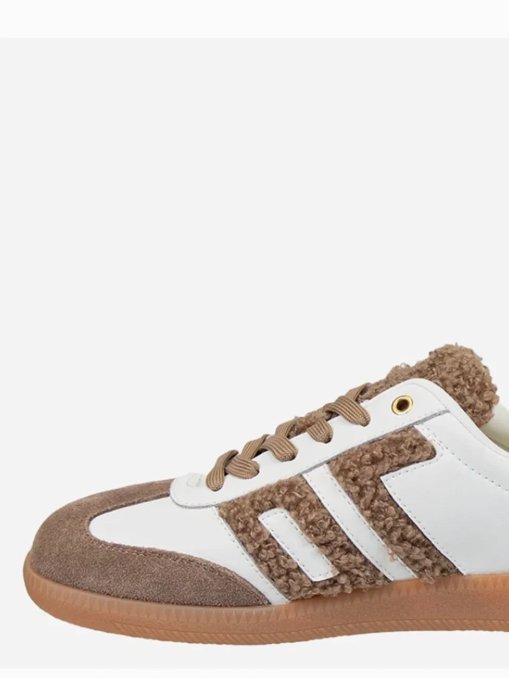 BACK 70 Brown Teddy Cloud Sneakers